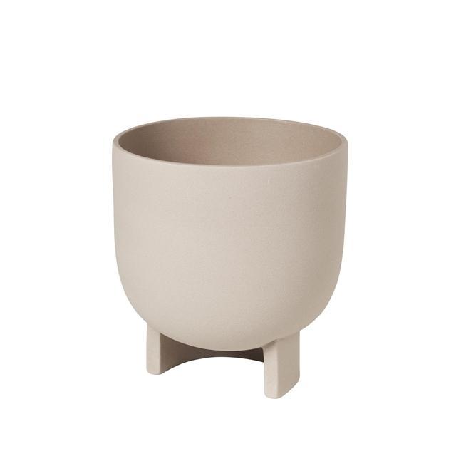 Kristina Dam Studio Serene Blomsterkrukke Terracotta Sand Stor