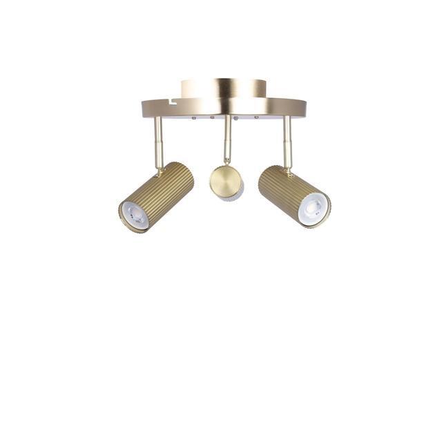 Globen Lighting Hubble Loftlampe i Børstet Messing