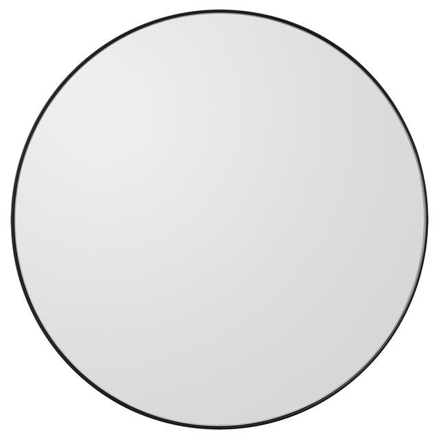 Aytm Circum Spejl i Klar Sort - Ø50 cm