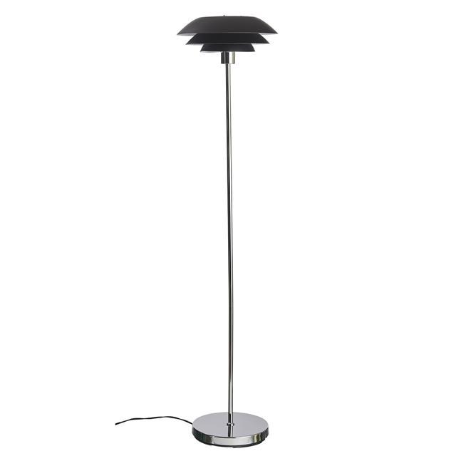 Dyberg Larsen DL31 Gulvlampe i Sort - Elegant Design