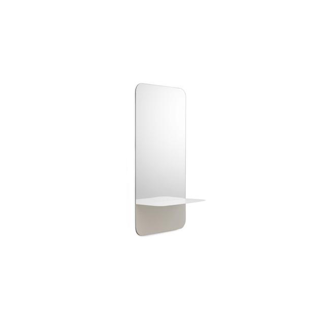 Normann Copenhagen Horizon Lodret Spejl i Hvid