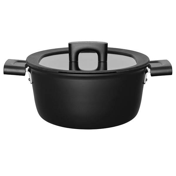 Fiskars Hard Face Gryde med Låg - Perfekt til Madlavning