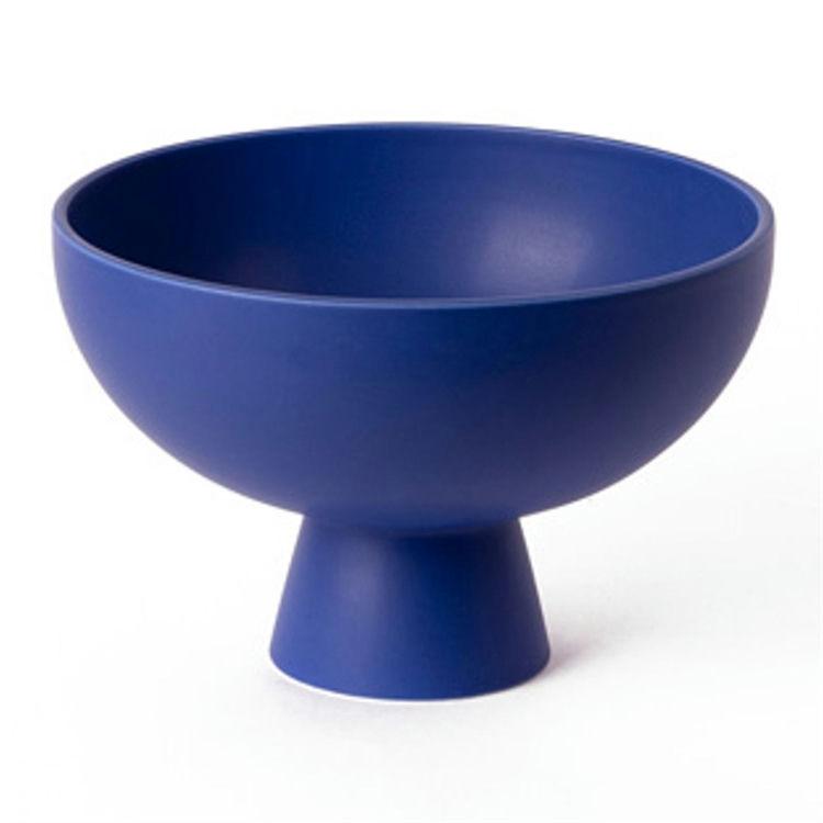 Raawii Strøm Skål Large i Horizon Blue - Eksklusiv Design