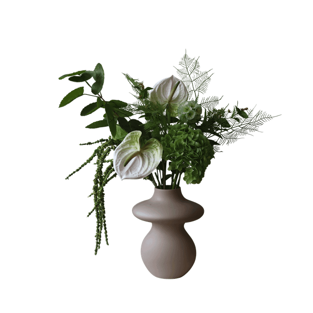 Botané Grassy Green Blomsterbuket - Eksklusiv Dekoration
