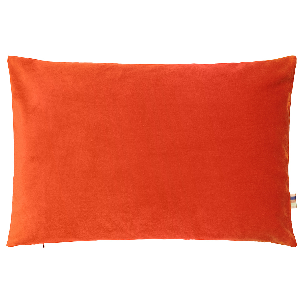 HMT Pyntepude i Orange Velour - Elegant og Komfortabel