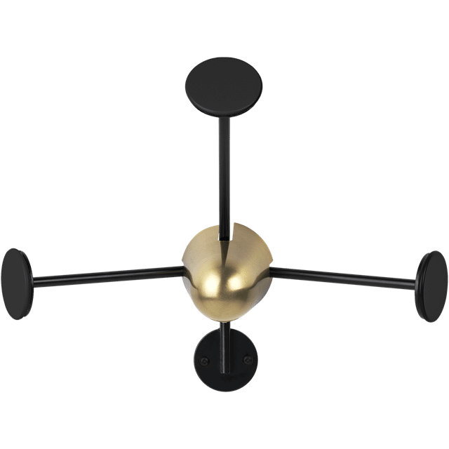 Gubi Matégot Knager - Sort og Elegant Design