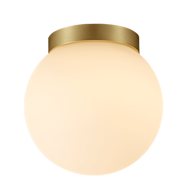 Antidark Palla Mini Loftlampe i Messing - Hyggeligt Lys