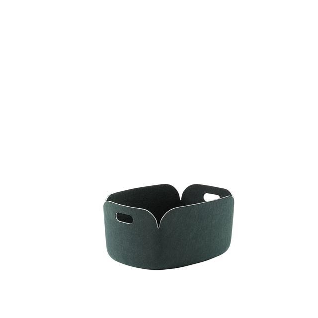 Muuto Restore Opbevaringskurv - Mørk Grøn Design