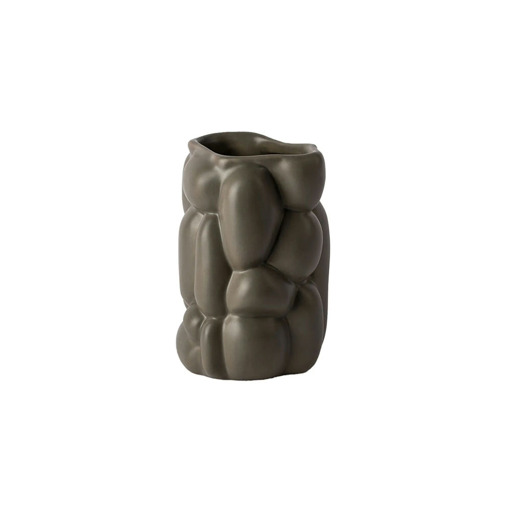 Raawii Cloud Vase Lille Røggrøn - Håndlavet Elegance