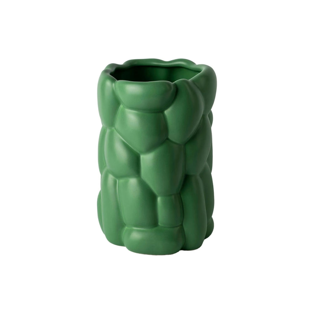 Raawii Cloud Vase Large i Sloe Green - Unik Håndlavet Vase