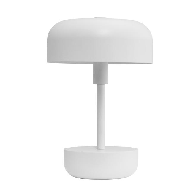 Dyberg Larsen Haipot LED Lampe - Transportabel Hvid