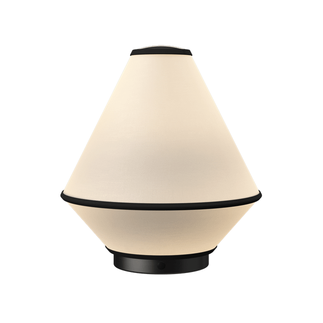 Edgeform Tafta Transportable Lampe Sort Off-white