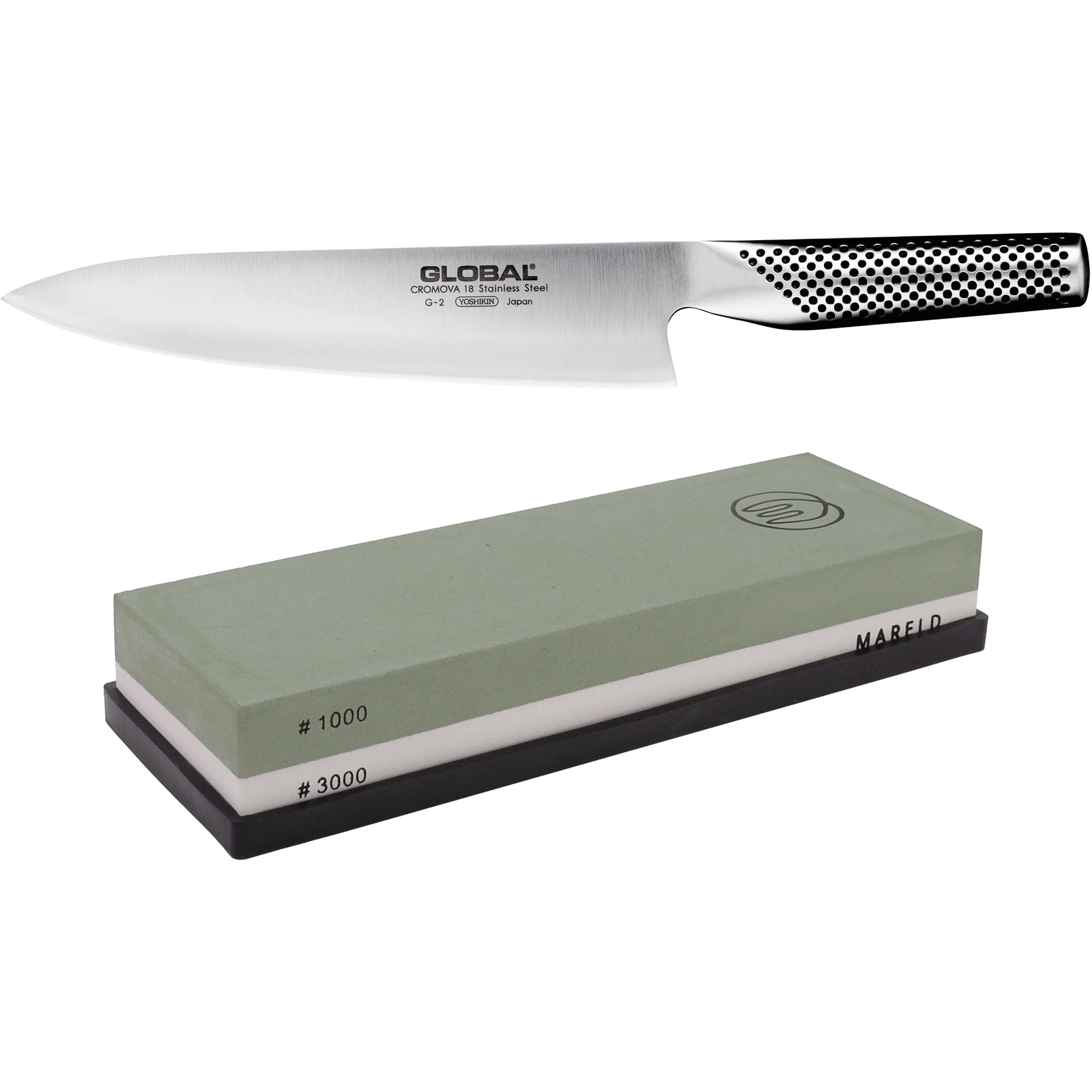 -  Kokkekniv 20     Mareld Slibesten 1000 3000 Grit
