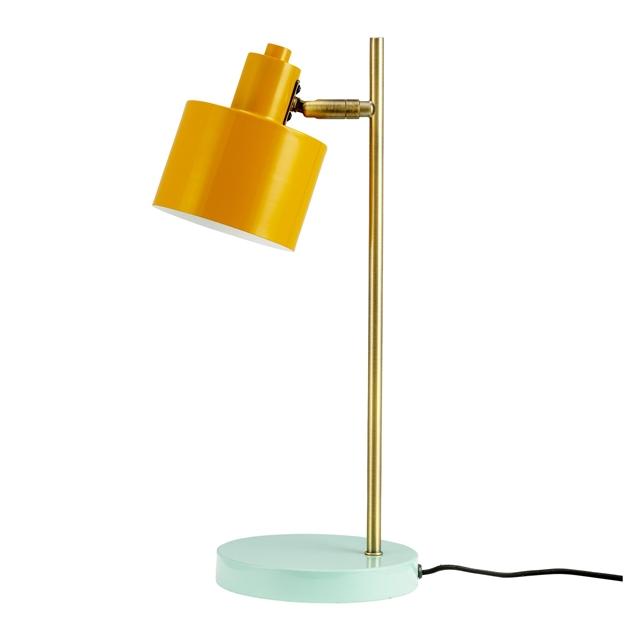 Dyberg Larsen Ocean Bordlampe Karry Messing Turkis