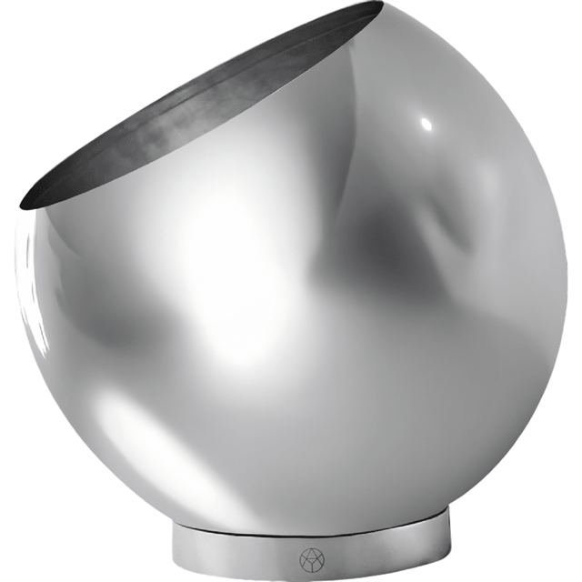 Aytm Globe Potteplante ø30 Sølv